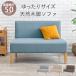  диван 2 местный . модный локти нет Северная Европа простой living обеденный compact ткань ткань натуральное дерево дерево ножек низкий диван 2P новый жизнь . покупка подарок на Bon Festival 