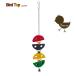  птица маленькая птица для игрушка качели PA 4095 из дерева bird игрушка жердочка легкая установка колокольчик имеется подвешивание ниже тип Италия ferplast производства 