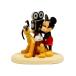 go- bell Mickey Mouse . Pluto керамика фигурка Lynn Disney дыра темно синий Ben shon ограниченая версия Disney 