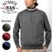 [ outlet ]MR.VAN Mr. Van новый продукт Mini обратная сторона шерсть вышивка половина Zip тренировочный / линия одноцветный Logo вышивка футболка мужской tops SWEAT