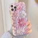 iPhone13 13pro 13ProMax кейс простой . рука покрытие iphone 13 популярный iphone 13 case iphone13pro смартфон pro Корея симпатичный смартфон покрытие розовый цветочный принт 