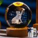  кошка товары подарок Crystal Ball LED свет освещение женщина подарок с коробкой 