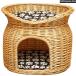  кошка house собака кошка для домик для кошек ротанг корзина do- защищающий от холода корзина ручной вязки плетеный ротанг 2 шт домашнее животное house кошка для bed mo Como ko.shon есть ... кошка ...... маленький размер собака маленький 