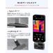 HIKMICRO MiniE �T�[���O���t�B�[ �T�[�}���J���� �X�}�z�p �ԊO���J���� iPhone �T�[���J���� SuperIR �摜���� 25Hz iOS Android USB-C Lightning ���K�㗝�X �֘A�摜2