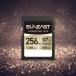 SUNEAST S275 GOLD SD карта 256GB SDXC UHS-I V30 Class10 U3 4K R:240MB/s цифровая камера беззеркальный однообъективный зеркальный SD карта высокая скорость высокая прочность JPEG RAW фотосъемка Vlog 5 год гарантия 