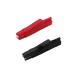 Ubon( You bon) U-0100-H R/B( red * black, each 1 piece set ) power clip 300V5A