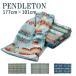  pen dollar ton ( pen Dell ton ) PENDLETON blanket large size towel XB233 Oversized Jacquard Towels rug interior outdoor towelket towelket 