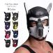  dog head gear full face mask one Chan fake leather DOG cosplay dog mask cartoon-character costume costume party Halloween LGBTQ GTLINE Favolicfaboli...