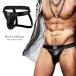  fake leather jockstrap O back lack crack black men's bikini correction underwear adult underwear T-back ....pli lack Match .GMPD GTLINE Favolic...