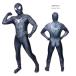  black Spider-Man 02 clothes separation type as a whole Zentai hero American Comics . interval fastener attaching mask zentai suit costume clothes Halloween GT-LINE Favolic