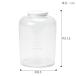 �_9/5�E6�̓|�C���g10�{�^ �e�B�[�L���f�B�[�O���X ���� 430ml �K���X�L���j�X�^�[ �K���X �g�� �Β�  Tea Caddy Glass �X�~�X���V���[ smith��hsu �֘A�摜1
