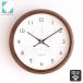 |1/18. отметка 10 раз | Kato деревообработка katomokKATOMOKU muku round wall clock 13 грецкий орех электро-магнитные часы орнамент acid -p Movement KM-104WARC