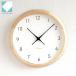�|�����v �N�H�[�c�� �ؐ� �����؍H muku round wall clock 7 �i�`������ �X�C�[�v���[�u�����g ���{�� �J�g���N KATOMOKU