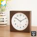 |P10 раз ~8/17 09:59| Kato деревообработка katomokKATOMOKU Dual use clock 4 Brown ..& класть часы электро-магнитные часы орнамент acid -p Movement KM-95BRRC