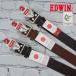  Edwin (EDWIN) 40mm линия gyalison ремень телячья кожа ремень сделано в Японии meido in Japan местного производства товар мужской женский унисекс джинсы 0111130