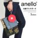 ポーチ 小物入れ レディース メンズ anello アネロ 男女兼用 ユニセックス クラッチバッグ クラッチポーチ 旅行 鞄 マルチポーチ 3連 ポイント消化
