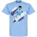 RE-TAKE(li Take )dabido* серебристый man Cesta - City Legend футболка ( Sky )(SKY-PNN-2741P)
