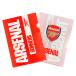  arsenal официальный прозрачный файл 2 шт. комплект ( красный ) (ARS54890)