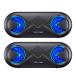 bluetooth �X�s�[�J�[ 2�Z�b�g ���C�����X ���� ������ �d�ቹ �[�d Bluetooth5.0 �u���[�g�D�[�X�X�s�[�J�[ usb AUX SD�J�[�h �}�C�N���� LED BMAXSP