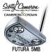  Titleist Scotty Cameron CAMERON CROWN( Cameron * Crown ) FUTURA 5MB (f.-chula5MB) короткая клюшка ( Япония стандартный товар )[201