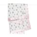  little giraffe Lux dot blanket,29 "×35", pink parallel import 