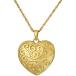 Memorial Gallery MG-3316gp Scrollwork Filigree Heart 14K Gold/Silver Platin ɾȯ