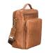 Maxwell Scott мужской кожа рюкзак / сумка на плечо - SantinoL, Camel, One Size, параллель импорт 