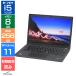 ThinkPad X13 Gen3 A�����N �Ǖi ��12���� Core i5 10�R�A ������8GB SSD 256GB NVMe Win11 Pro 13.3�^ WUXGA ���m�{ ���Ãm�[�g�p�\�R��