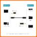 DisplayPort HDMI�ϊ��A�_�v�^ 4K�𑜓x�Ή� �����b�L�R�l�N�^���� UHD 3840x2160�Ή� DisplayPort����HDMI�܂ŕϊ��̂� HP�ADell�ALenovo�ȂǑΉ� �֘A�摜1