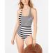 �}�C�P��&nbsp;�R�[�X&nbsp;Michael&nbsp;Kors&nbsp;���f�B�[�X&nbsp;�����s�[�X&nbsp;�����E�r�[�`�E�F�A&nbsp;Striped&nbsp;Racerback&nbsp;One-Piece&nbsp;Swimsuit&nbsp;black&nbsp;and&nbsp;White&nbsp;multi&nbsp;stripe