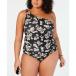 �}�C�P��&nbsp;�R�[�X&nbsp;Michael&nbsp;Kors&nbsp;���f�B�[�X&nbsp;�����s�[�X&nbsp;�����E�r�[�`�E�F�A&nbsp;Plus&nbsp;Size&nbsp;One-Shoulder&nbsp;One-Piece&nbsp;Swimsuit&nbsp;Pebble&nbsp;Cameo