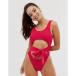 �G�C�\�X&nbsp;ASOS&nbsp;DESIGN&nbsp;���f�B�[�X&nbsp;�����s�[�X&nbsp;�����E�r�[�`�E�F�A&nbsp;tie&nbsp;waist&nbsp;crinkle&nbsp;scoop&nbsp;neck&nbsp;swimsuit&nbsp;in&nbsp;pink&nbsp;Raspberry&nbsp;pink