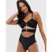 ���F�����[�_&nbsp;Vero&nbsp;Moda&nbsp;���f�B�[�X&nbsp;�����s�[�X&nbsp;�����E�r�[�`�E�F�A&nbsp;cut&nbsp;out&nbsp;detail&nbsp;swimsuit&nbsp;Black