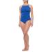 �W�����Z��&nbsp;Jantzen&nbsp;���f�B�[�X&nbsp;�����s�[�X&nbsp;�����E�r�[�`�E�F�A&nbsp;High-Neck&nbsp;One-Piece&nbsp;Swimsuit&nbsp;Seaside&nbsp;Blue