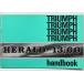 TRIUMPH HERALD 13/60 OWNER'S HANDBOOK английская версия 