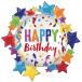 Large Shape атлас happy день рождения Star ANG46341 ( 1 листов входит ) способ судно украшение украшение 1 листов распродажа . день подарок оптовый склад праздник ребенок 