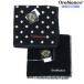  new old goods Orobianco handkerchie 2 pieces set Orobianco men's brand wrapping free dot / frame towel black 260424 free shipping 