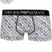  коробка нет Emporio Armani боксеры EMPORIO ARMANI мужской бренд ALL OVER LOGO хлопок стрейч белый 1807BE бесплатная доставка 