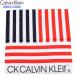  new old goods 35%OFF ck Calvin Klein Calvin Klein made in Japan Logo series cotton large size handkerchie red 21/5/3 130521 free shipping 