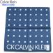  new old goods 35%OFF ck Calvin Klein Calvin Klein made in Japan Logo series cotton large size handkerchie navy blue 21/5/3 130521 free shipping 