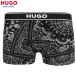  новый старый товар HUGO боксеры Hugo Boss 34%OFF мужской бренд peiz Lee принт хлопок стрейч чёрный 1203BE бесплатная доставка 