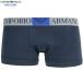  коробка нет Emporio Armani боксеры EMPORIO ARMANI мужской бренд EAGLE LABEL хлопок стрейч темно-синий 0808BE бесплатная доставка 