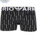  коробка нет Emporio Armani боксеры EMPORIO ARMANI мужской бренд ALL OVER VERTICAL LOGO хлопок стрейч чёрный 260924 бесплатная доставка 