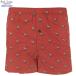  новый старый товар Paul Smith трусы брюки Paul Smith мужской бренд "Zebra" принт TRUNKS красный 211124 бесплатная доставка 