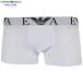  коробка нет Emporio Armani боксеры EMPORIO ARMANI мужской бренд талия Logo хлопок стрейч белый 2108BE бесплатная доставка 