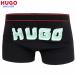  наружная коробка повреждение иметь HUGO боксеры Hugo Boss мужской бренд EXCITE задний Logo принт хлопок стрейч чёрный 1203BE бесплатная доставка 
