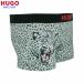  коробка нет HUGO боксеры Hugo Boss мужской бренд INDIVIDUAL Tiger принт хлопок стрейч зеленый 1203BE бесплатная доставка 