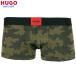  коробка нет HUGO боксеры Hugo Boss мужской бренд INDIVIDUAL камуфляж Logo хлопок стрейч хаки 1203BE бесплатная доставка 