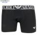  коробка нет Emporio Armani боксеры EMPORIO ARMANI мужской бренд one отметка Logo хлопок стрейч чёрный 2108BE бесплатная доставка 