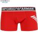  коробка нет Emporio Armani боксеры EMPORIO ARMANI мужской бренд Eagle Logo хлопок стрейч красный 2108BE бесплатная доставка 